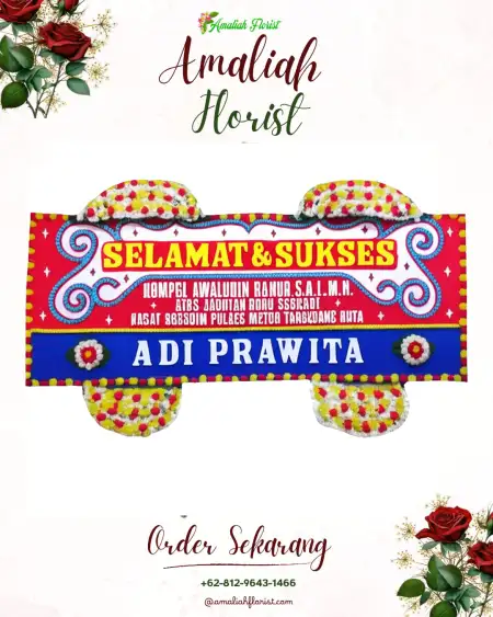 Papan Bunga Ucapan Selamat Deiyai